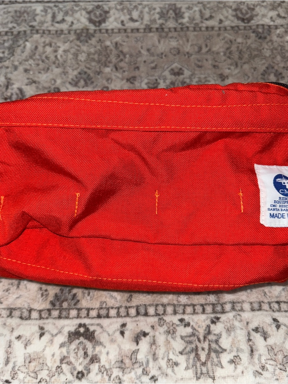 CMC Rescue Fanny Pack Bag Nylon Carry Bag #2 Orange